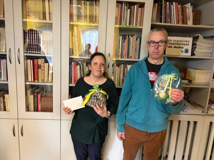 Uczestnicy ŚDS w Bibliotece