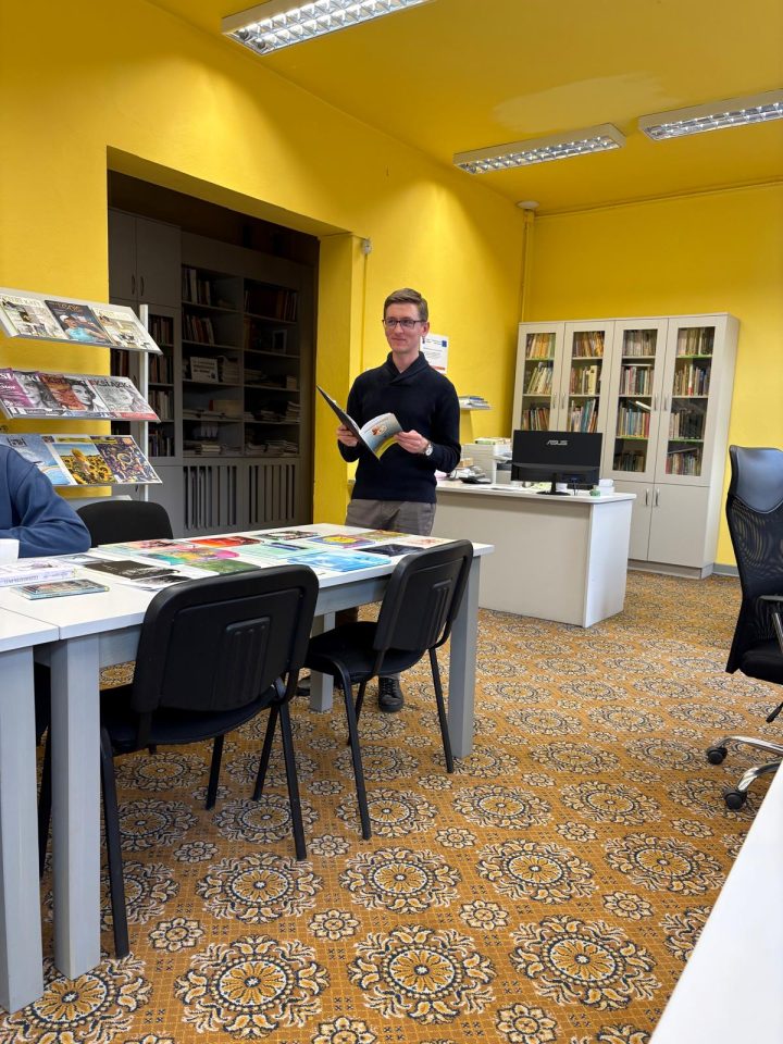 Uczestnicy ŚDS w Bibliotece