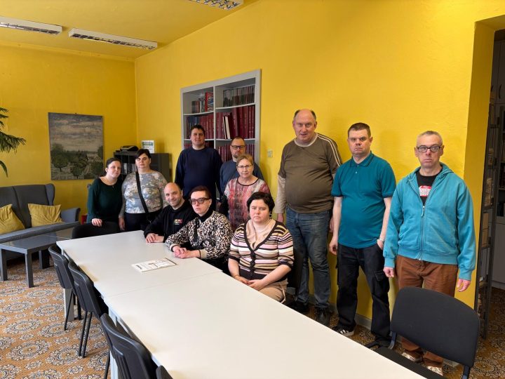 Uczestnicy ŚDS w Bibliotece