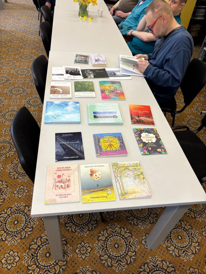 Uczestnicy ŚDS w Bibliotece